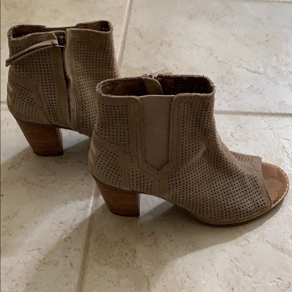 TOMS peep toe booties - Picture 2 of 3